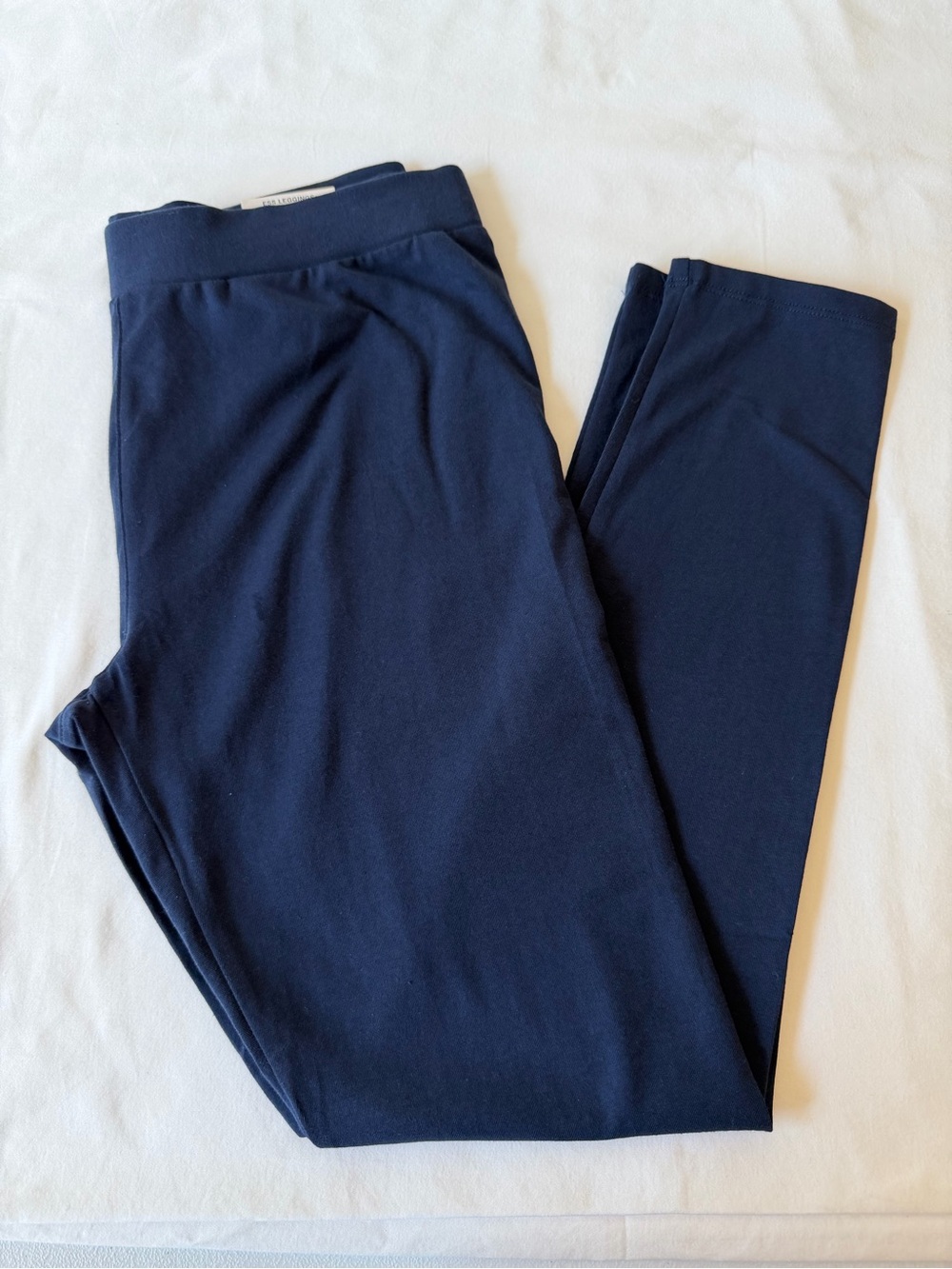NWT Style & Co. Navy Blue Mid Rise Leggings Women's Size Small